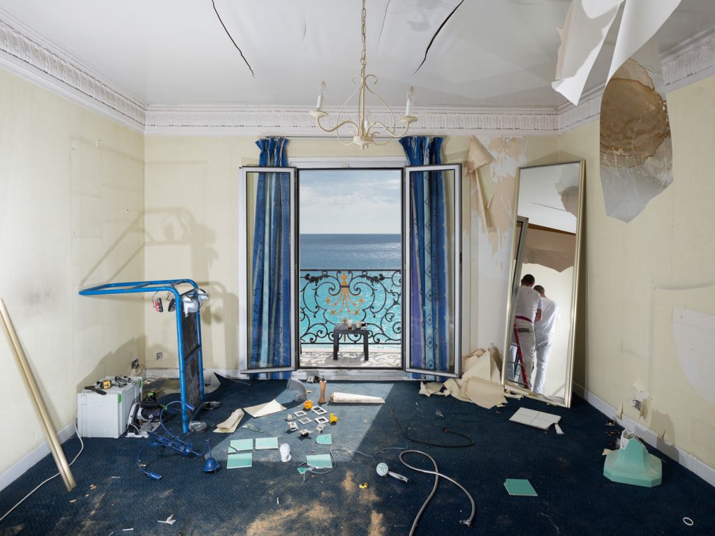 Aurore Valade. Commande artistique. Vacances Bleues. Portraits d'hôtel. Travaux Hôtel Royal. Nice travaux_Royal_OK-2